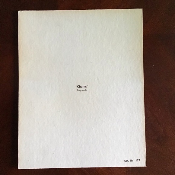 Vintage “Master Simpson” and “Chums” Prints on Cardboard Wall Art (10”x8”) - Picture 5 of 5